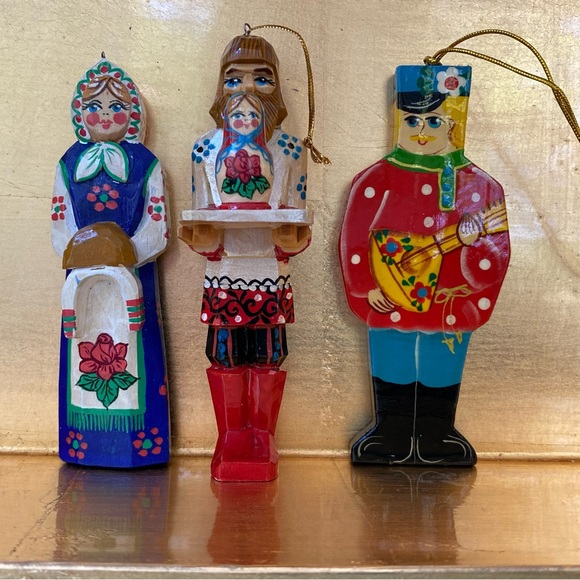 (3) Handmade Russian Ornaments - Picture 14 of 14